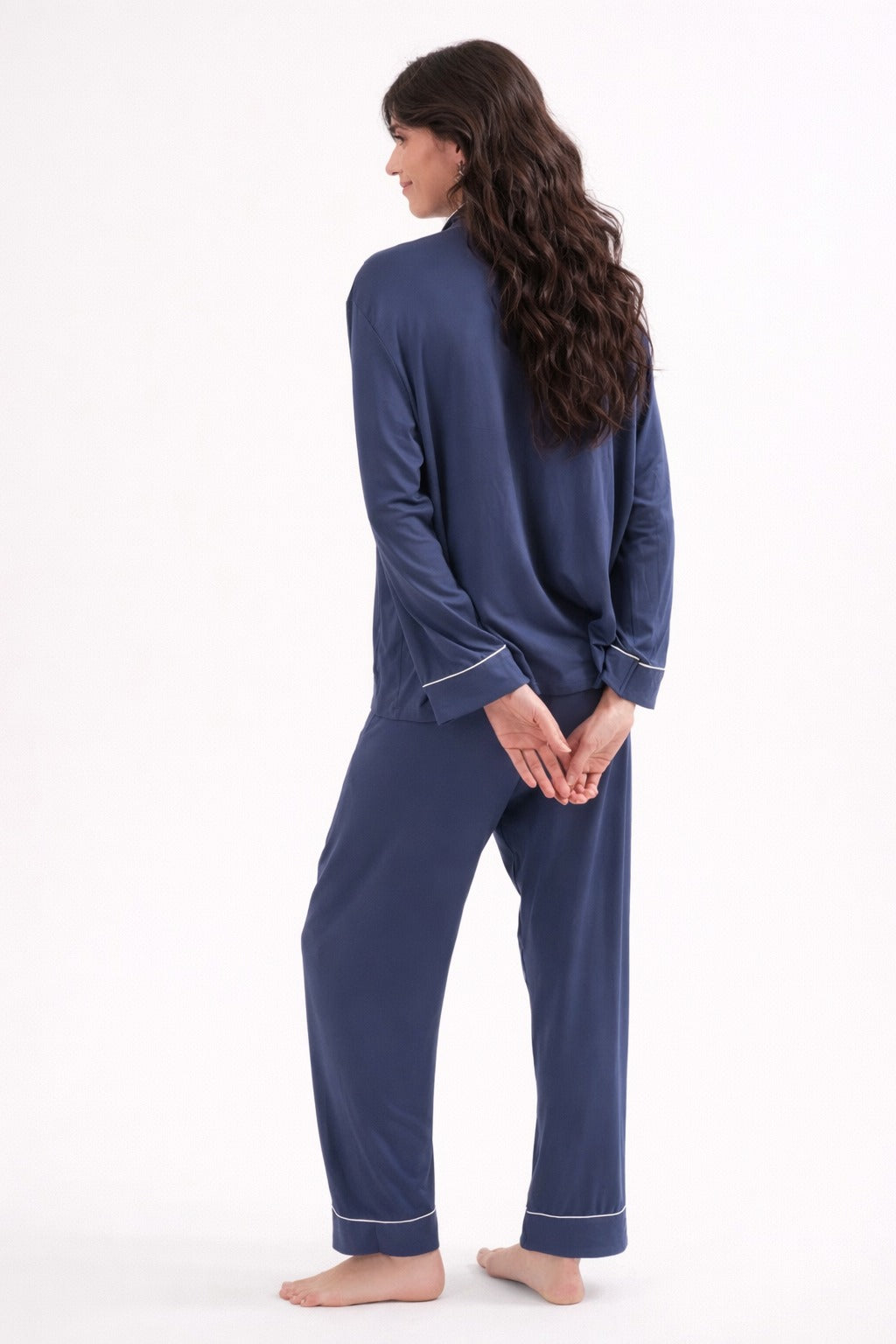 PYJAMA JERSEY - DARK BLUE