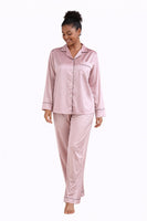 PYJAMA SATIJN - LIGHT PINK